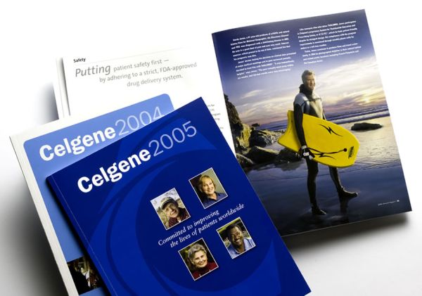Showcase: Celgene Corporation Annual Reports 1992 through 2005