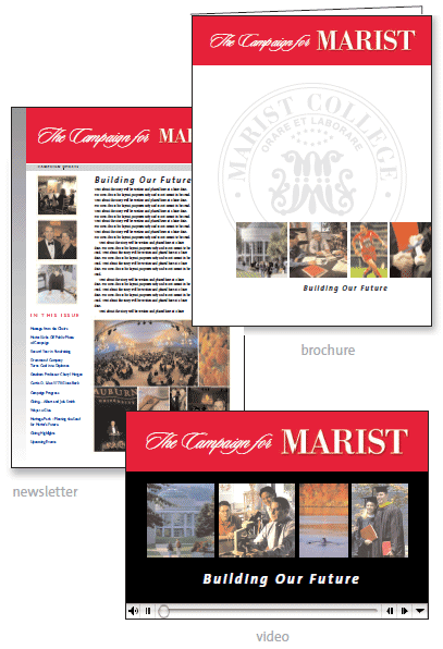 Showcase: Marist Capital Campaign Collateral Material