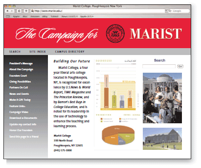 Marist Capital Campaign Collateral Material